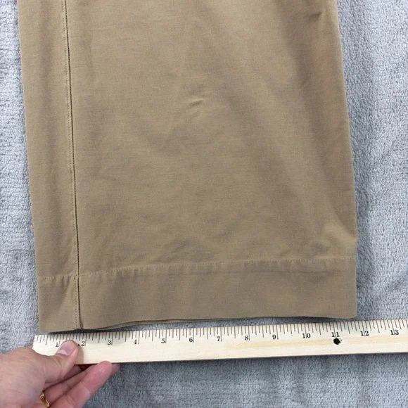 Lululemon City Sleek Utilitech Extra-Wide-Leg Pants Filbert Tan Women 26 $128 - Picture 9 of 11